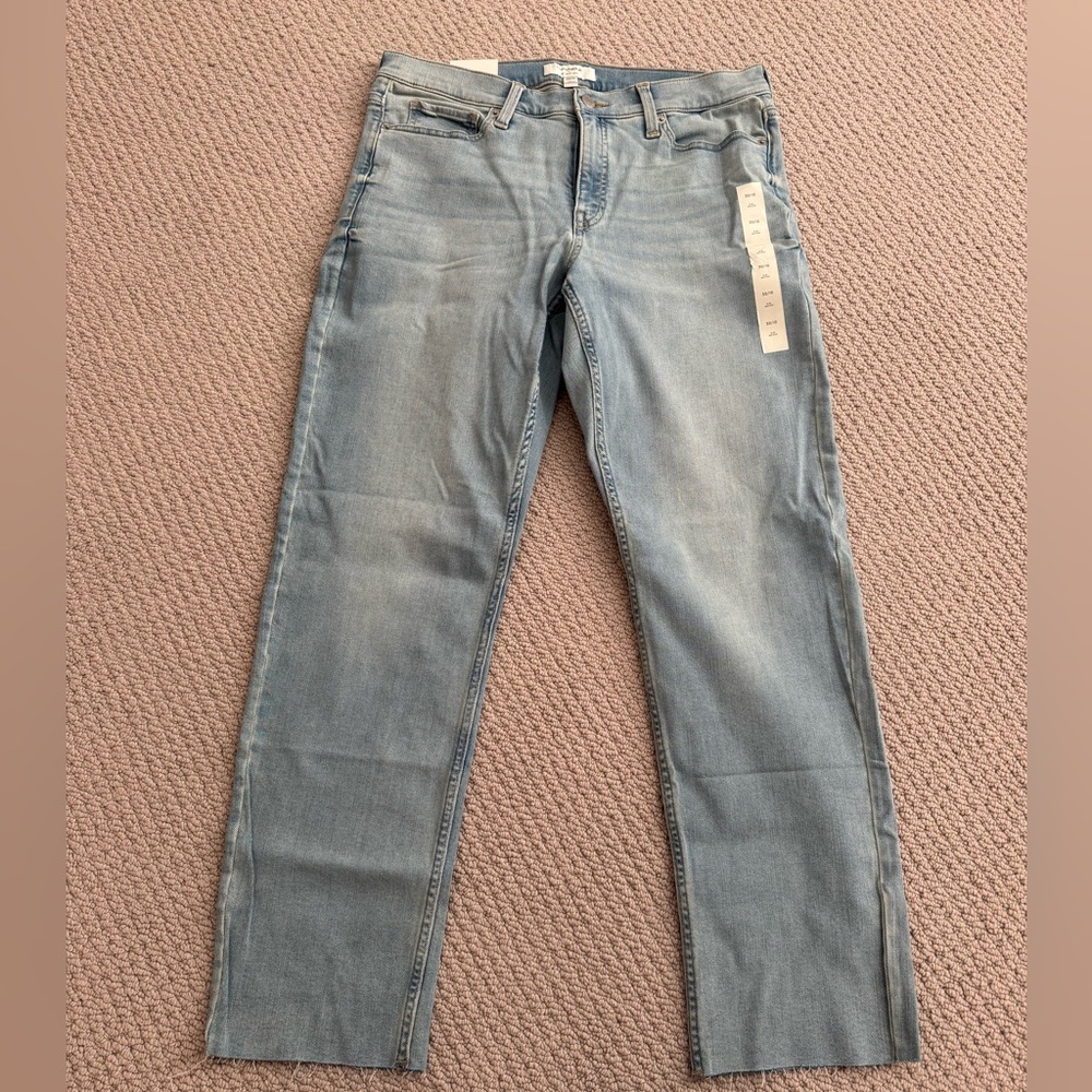 Banana Republic Factory Women's Light Blue Straight Jeans